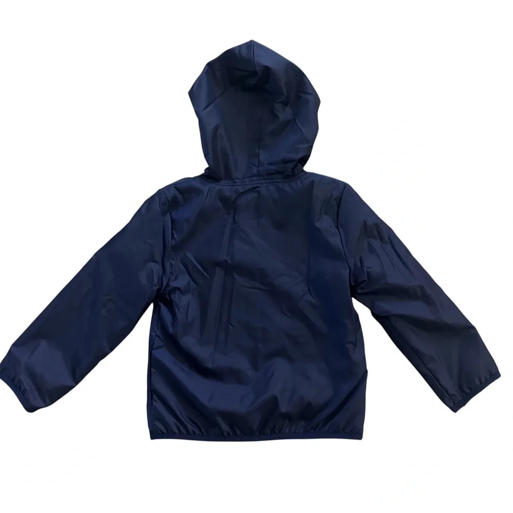 Marvel Super Heroes Navy Blue Full Zip Hooded Boys Jacket Size 4T NWT